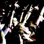 crowd - fingers up crowd - fingers up