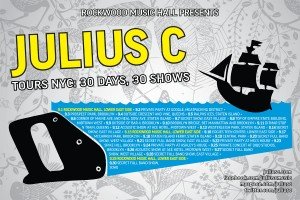 Julius C tour 300x200 Interview With NYC Indie Band JULIUS C. You Will Know Them Soon!