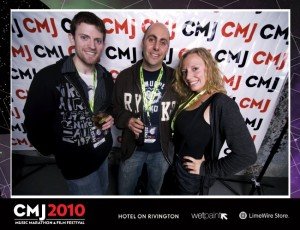 cmj press mixer cmj press mixer 300x230 Review The Drums live at Webster Hall for The CMJ Music Marathon