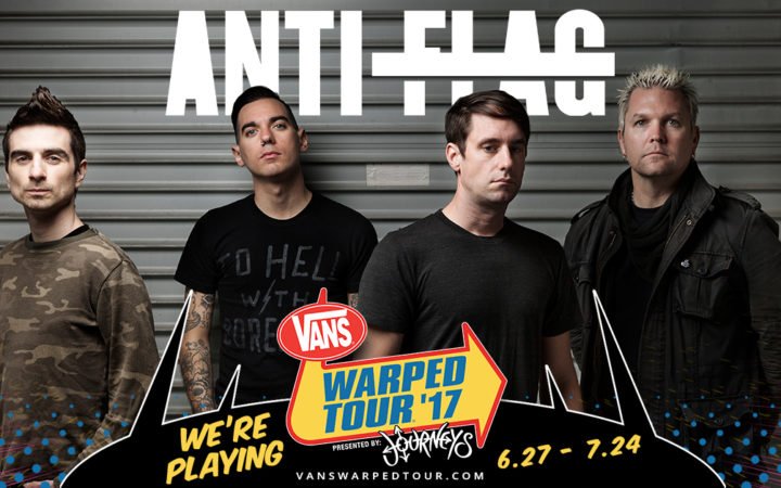 Anti-Flag Vans Warped Tour 2017