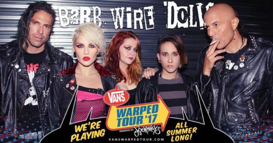 Barb Wire Dolls Vans Warped Tour 2017