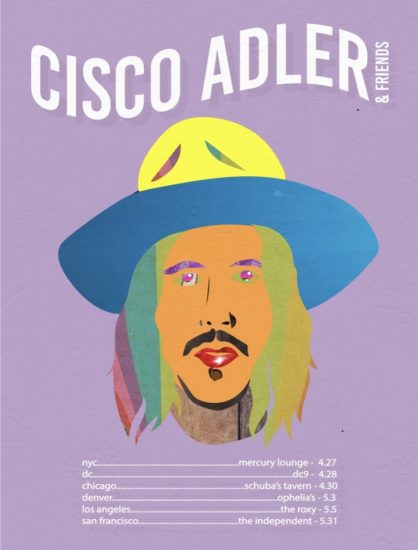 Spring 2019 Tour Dates for Cisco Adler