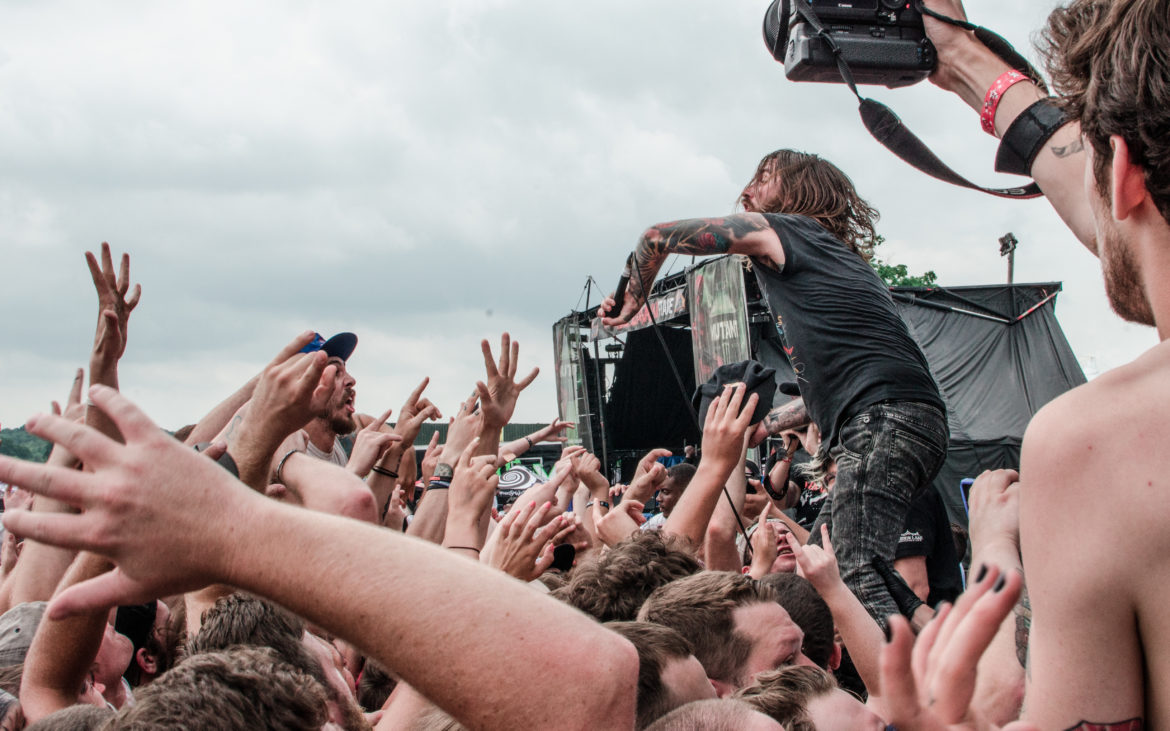 Play in front of HUGE crowds