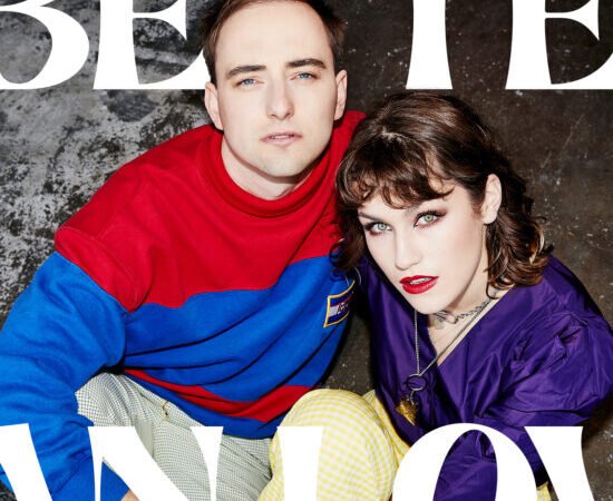 Foley couple Ash Wallace and Gabriel Everett gaze moodily into the camera